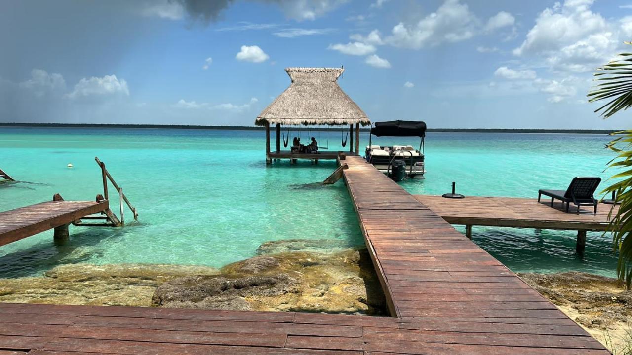 Xoot Ka Ana Luxury, Villa Oasis บากาลาร์ ภายนอก รูปภาพ